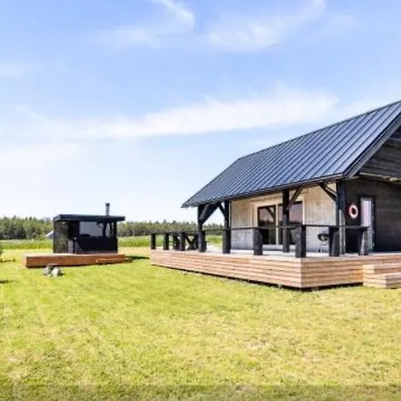 Spithami Seaside Wooden Chalet Exterior photo